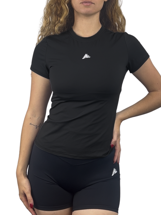 T-SHIRT MOTION NOIR